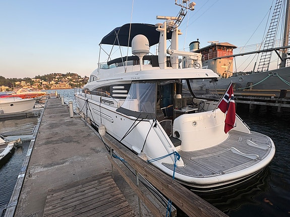 2001 Fairline Squadron 65 fot. «Jolle» siste bilde inkl ved hurtig salg! Ring! 3 of 30
