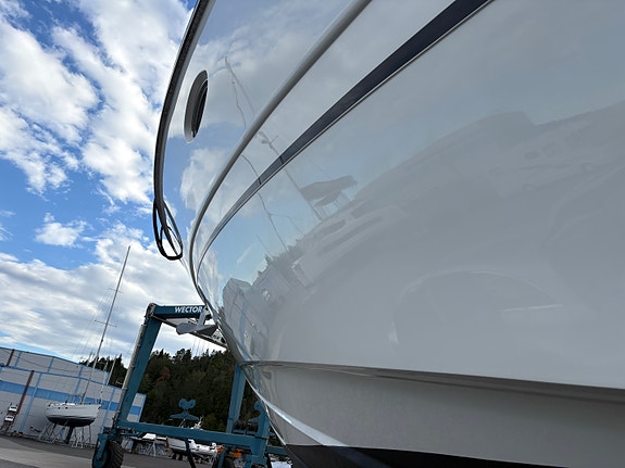 2001 Fairline Squadron 65 fot. «Jolle» siste bilde inkl ved hurtig salg! Ring! 9 of 30