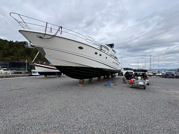2001 Fairline Squadron 65 fot. «Jolle» siste bilde inkl ved hurtig salg! Ring! 8 of 30