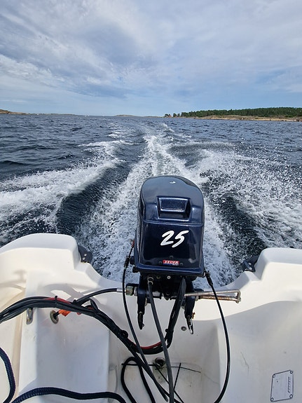 Viksund 450 med 25 hk Selva 2-takt 5 of 5