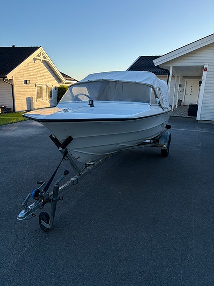 Skibsplast Sportsmann 14 m/henger og motor 2 of 5