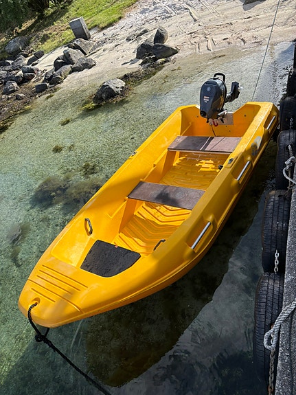 River 350 m/Yamaha 5 hk - Den perfekte båten for barn som skal begynne båtlivet 2 of 5