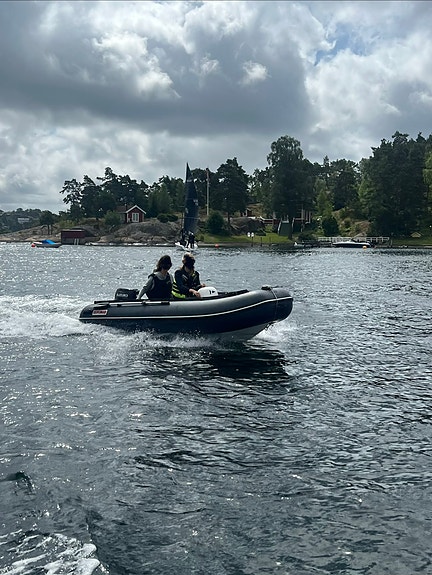 Suzumar MX350 m/elstart, kartplotter og jockeysete 2 of 4