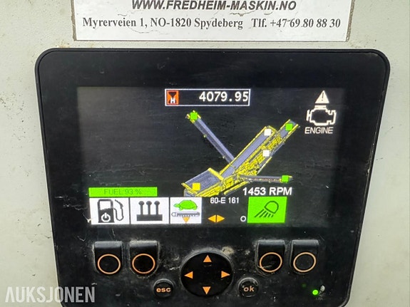 Keestrack C6 2-dekket sikteverk med kun 4 079 timer 13 of 15