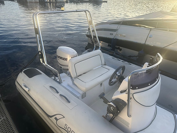 Arimar Pioneer 500 RIB med Evinrude e-tech 75 HK,  kart/ekkolodd, båthenger. 3 of 5