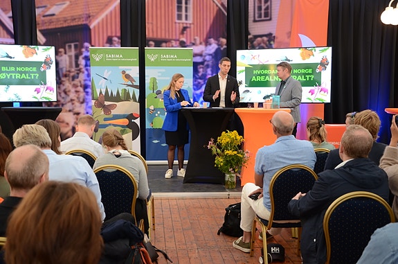 Sabima setter dagsorden for naturmangfoldet, som her på Arendalsuka.