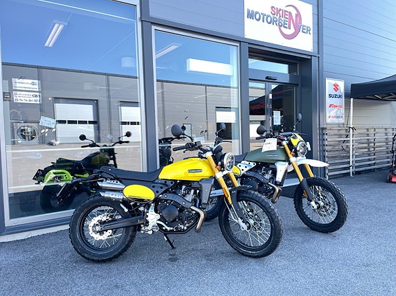 Fantic Caballero Scrambler 500-Tilbud nå. Tilgjengelig i rød, sø 5 of 5