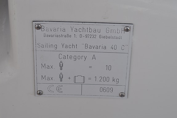 2008 modell Bavaria 40 Cruiser selges. En eier. Blykjøl. 300ah Lithium batteri 22 of 30