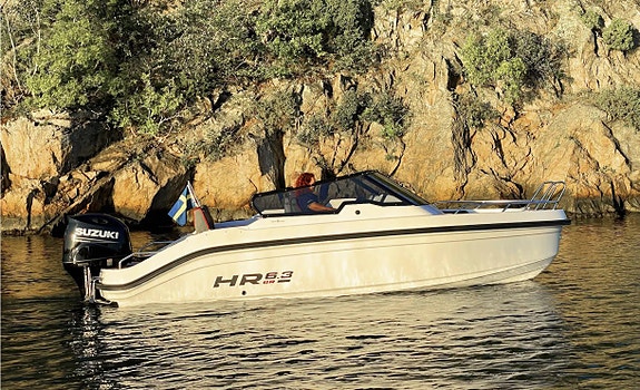 HR 6.3 BR NYHET! / Suzuki DF 150APL / BOW RIDER / Spec din båt for 2027 / Båthus 2 of 5