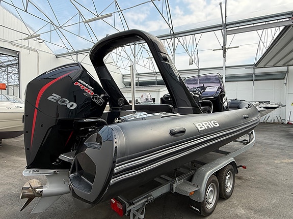Fin BRIG Eagle 650 med Mercury 200 hk Pro XS V8. Meget velholdt. Kun 255 timer! 2 of 5