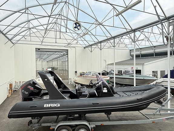 Fin BRIG Eagle 650 med Mercury 200 hk Pro XS V8. Meget velholdt. Kun 255 timer! 5 of 5