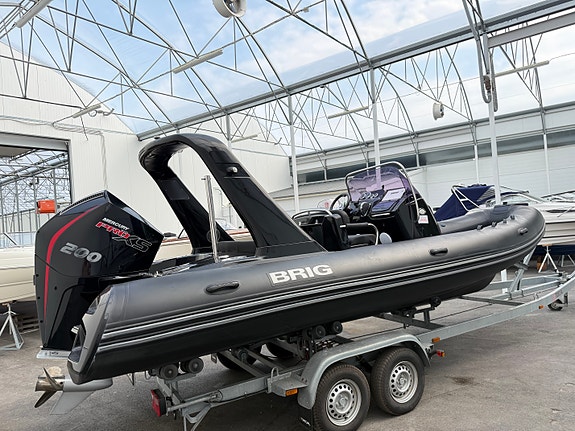 Fin BRIG Eagle 650 med Mercury 200 hk Pro XS V8. Meget velholdt. Kun 255 timer! 3 of 5
