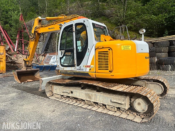Kobelco New Holland Kobelco E135SR-1ES beltegraver – pusseskuff og tømmerklype medfølger 3 of 5