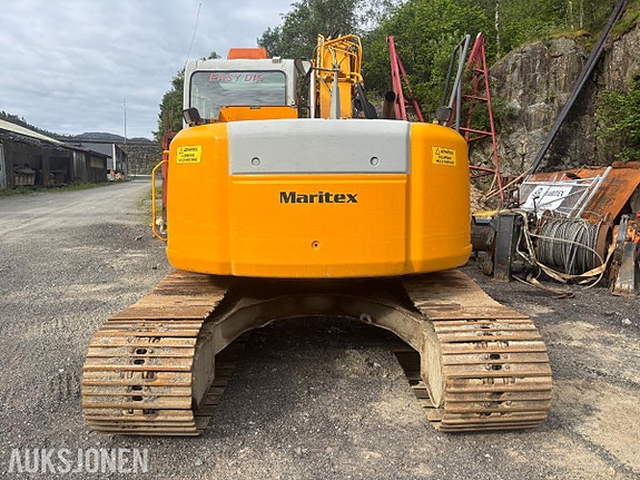 Kobelco New Holland Kobelco E135SR-1ES beltegraver – pusseskuff og tømmerklype medfølger 4 of 5