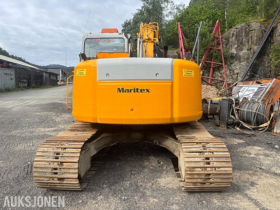 Kobelco New Holland Kobelco E135SR-1ES beltegraver – pusseskuff og tømmerklype medfølger 5 of 5
