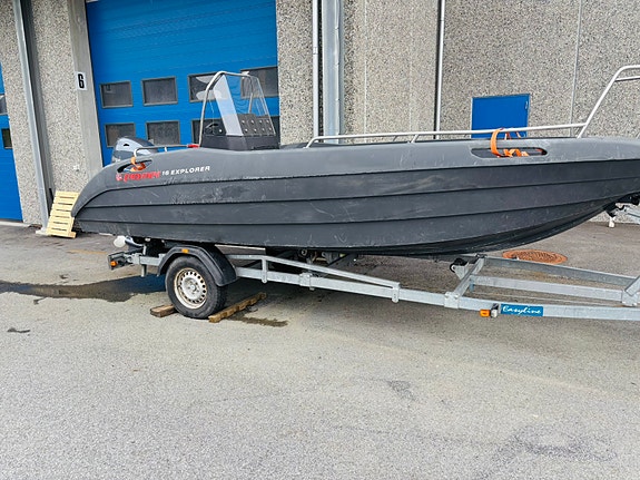 Pioner 16 Explorer   Uforgjengelig  polyetylenbåt + Yamaha F50 + tilhenger 4 of 5
