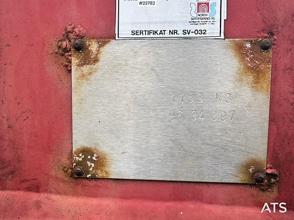 HMF 1150 Kran m/ Grabb. 20 of 23