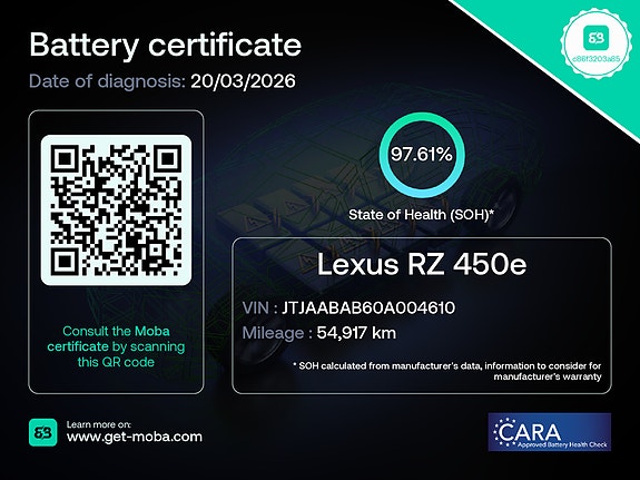 Lexus Rz450E 2024 photo 2