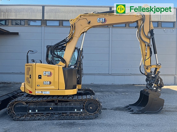 Cat 308CR Rototilt, og kun 600 timer! 3 of 5