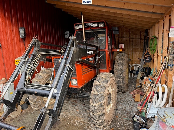 Fiat 1981 780 DT 4x4 m/frontlaster 2 of 30