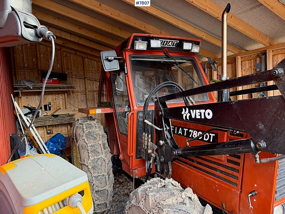 Fiat 1981 780 DT 4x4 m/frontlaster 4 of 30
