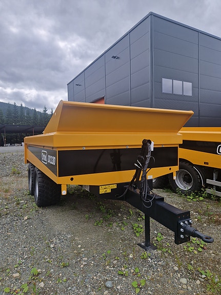 Orkel DX130 dumperhenger med Hardox dumperkasse! 2 of 6