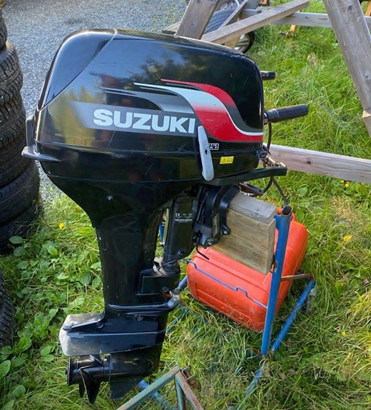 Bever 14 fot m/sprek 9.9 hk Suzuki totakter – Rask handel 9000,-! 2 of 5