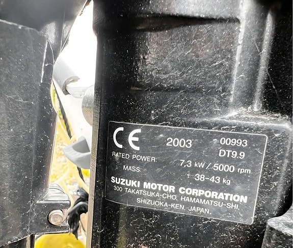Bever 14 fot m/sprek 9.9 hk Suzuki totakter – Rask handel 9000,-! 5 of 5