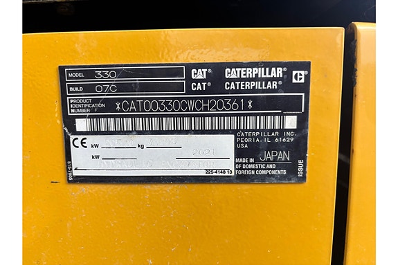 Cat 330 07C 5 of 5