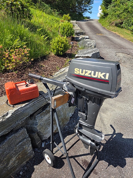 Suzuki 9.9 (15hk) kort stamme, rorkult. 2 of 5