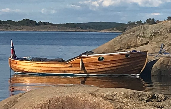 Klassisk trebåt med mye sjarm 3 of 5