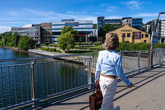 Vårt hovedkontor ligger flott til rett ved Tønsberg brygge.