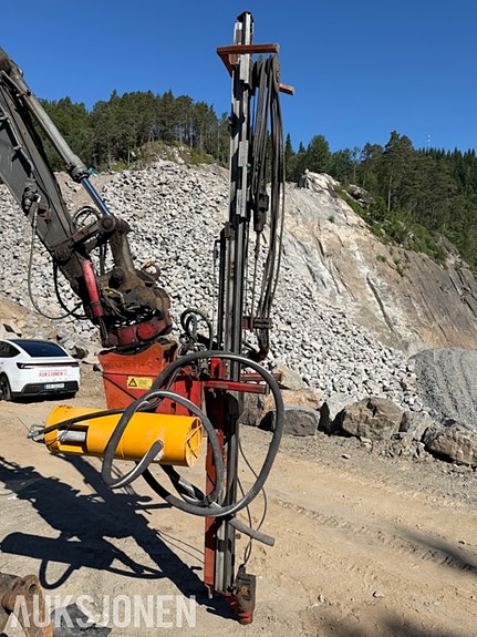 Atlas Copco Boretårn for montrering på gravemaskin 3 of 5