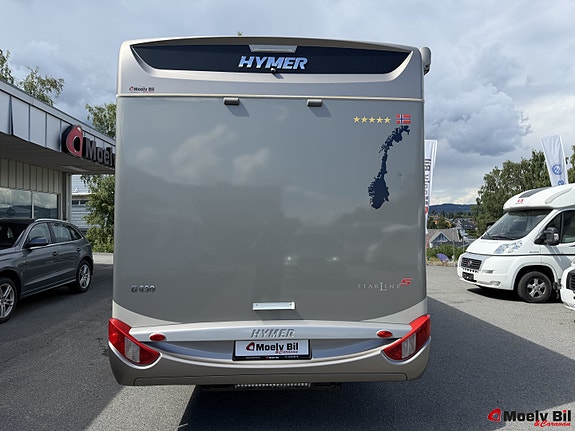 Hymer B 690 STARLINE-V6-3,0L-BAKJULSTREKK-ALDE-HYDRAULISKE STØTTEBEN-MARKISE-SOLCELLE-INVERTER-SOMMER OG VINTERHJUL++ 4 of 5