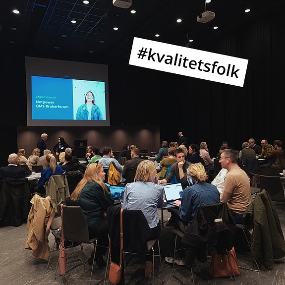 Fjorårets brukerforum for vår QMS-løsning