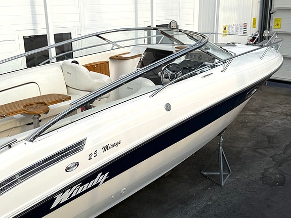 Windy Mirage 25. 280 hk Volvo Penta 5.7L V8. Ankervinsj. Ny base/motorblokk 2014 16 of 30