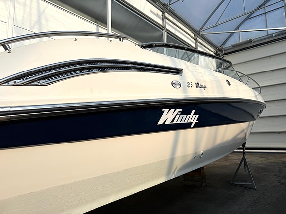 Windy Mirage 25. 280 hk Volvo Penta 5.7L V8. Ankervinsj. Ny base/motorblokk 2014 15 of 30