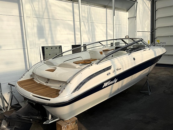 Windy Mirage 25. 280 hk Volvo Penta 5.7L V8. Ankervinsj. Ny base/motorblokk 2014 12 of 30