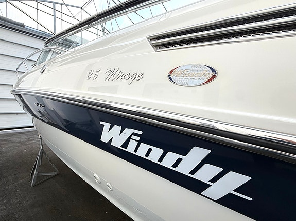 Windy Mirage 25. 280 hk Volvo Penta 5.7L V8. Ankervinsj. Ny base/motorblokk 2014 9 of 30