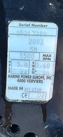 Lite brukt Mariner 5hk 2t 5 of 5