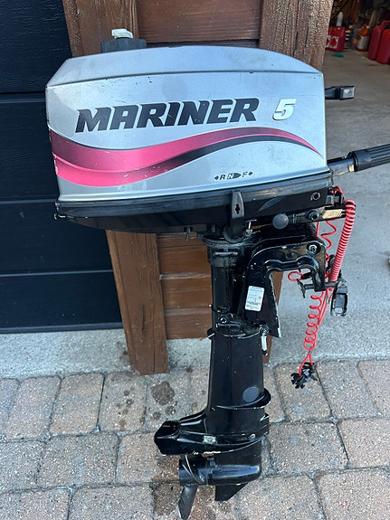 Lite brukt Mariner 5hk 2t 2 of 5