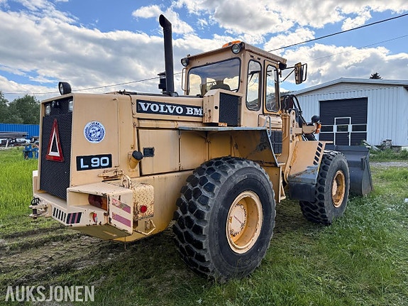 Volvo 1986 Volvo L90 hjullaster m/ skuffe – 21625 timer 5 of 5