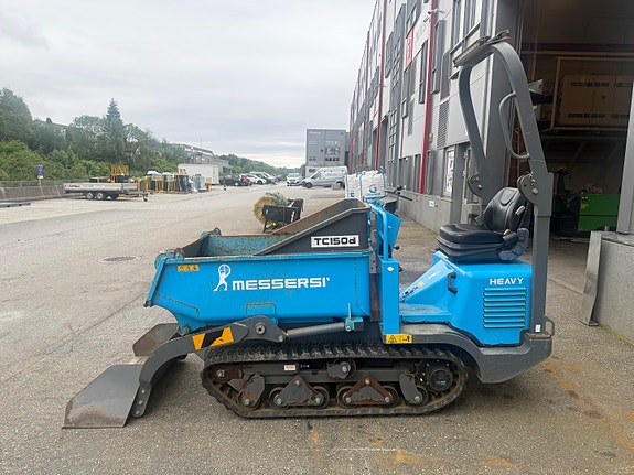 Messersi TC150D Selvlaster + Betongtrommel, 175 timer! 5 of 5