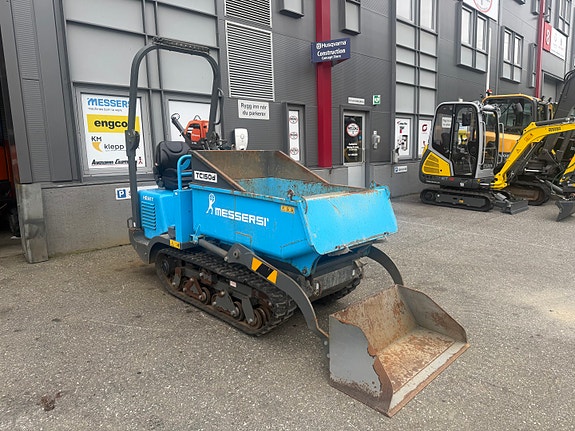 Messersi TC150D Selvlaster + Betongtrommel, 175 timer! 2 of 5