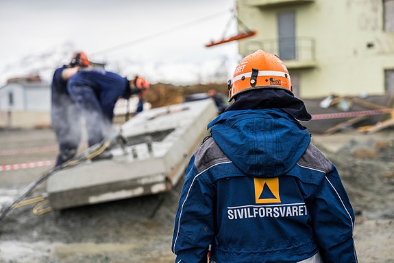 Det er totalt ca. 230 ansatte i Sivilforsvaret, fordelt på distriktene og Sivilforsvarsavdelingen.
