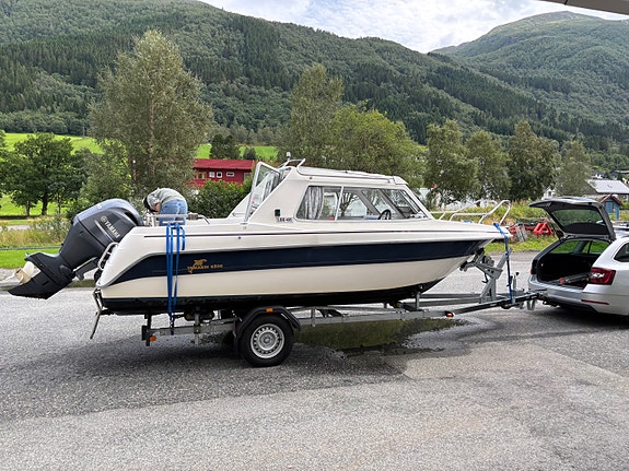 Yamarin med Yamaha 100F selges 5 of 5