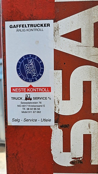 Nissan Gaffeltruck ef02a25u 4 of 5