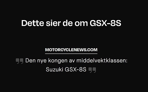 Suzuki NY GSX-8S. Gjør et kupp nå. Førpris kr:129.900,- 11 of 15