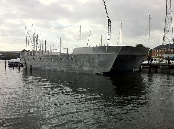 UNIKT 30M / 100 FOTS ALUMINIUM KATAMARAN PROSJEKT 3 of 5