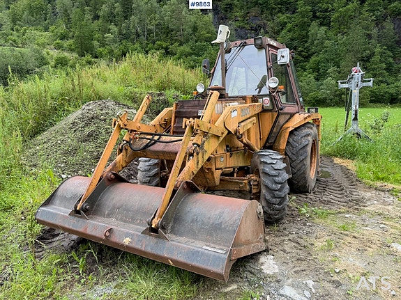 Case 580G Traktorgraver 3 of 5